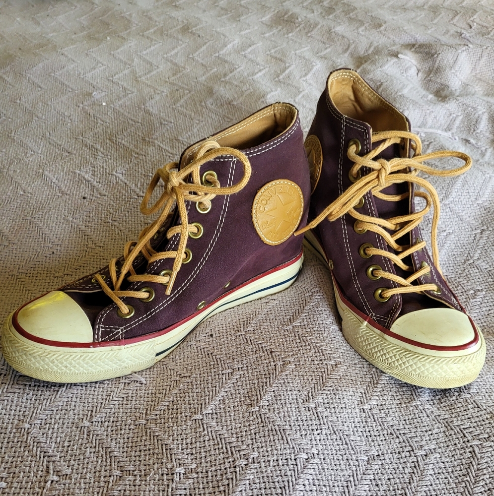 Converse Chuck Taylor All Star Mid Wedge Women's Size 7 H-top Sneakers